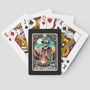 Jeu De Cartes Joyeux Camper Skeleton Tarot Poker Deck