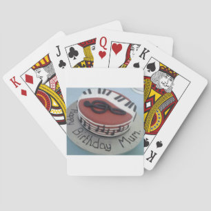Jeu De Cartes Joyeux gâteau de maman d'anniversaire