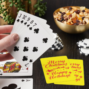 JEU DE CARTES JOYEUX JOYEUX JOURS DE NOËL