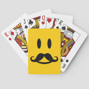 Jeu De Cartes Joyeux Moustache coutume jouer aux cartes