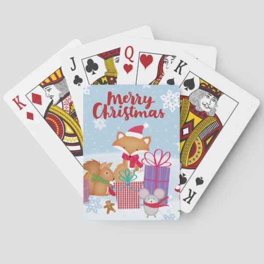 Jeu De Cartes Joyeux Noël (dos)