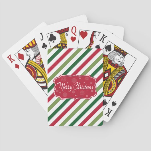 Jeu De Cartes Joyeux Noël (dos)