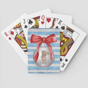 Jeu De Cartes Joyeux Noël Hilton Head Island Ours Ornement