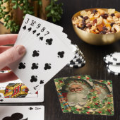 Jeu De Cartes Joyeux Noël Père Noël classique antique (In Situ)