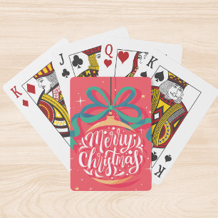 Jeu De Cartes Joyeux Noël Whimsical   Noël