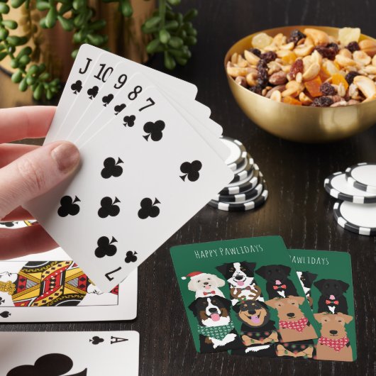 Jeu De Cartes Joyeux Pawlidays Noël mignon (In Situ)