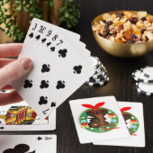 Jeu De Cartes joyeux serpent cobra de noël (In Situ)