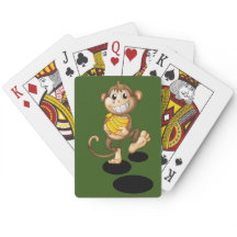 joyeux singe Classic Playing Cartes