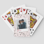 Jeu De Cartes Joyeux Valentines Jour Moderne Design Romantique P (dos)