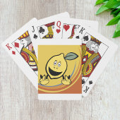 Jeu De Cartes Joyeux visage de citron