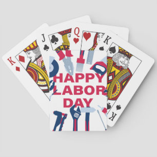 Jeu De Cartes Joyeux week-end de la fête du travail