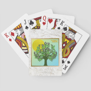 Jeu De Cartes Judaica 12 tribus d'Israël Asher
