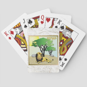 Jeu De Cartes Judaica 12 Tribus Israël Juda