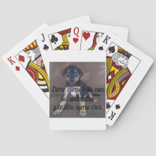 Jeu De Cartes Juego de cartas Dime como eres con los animales