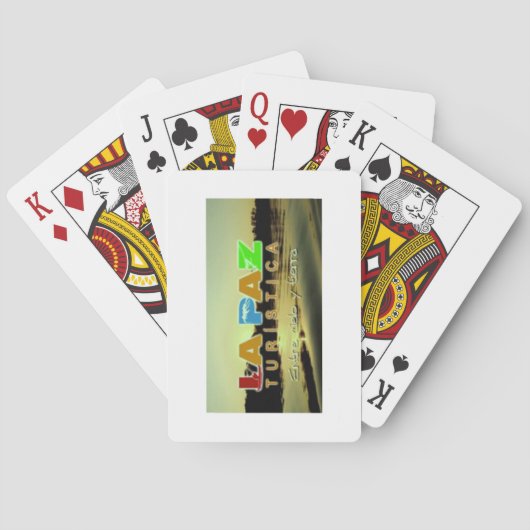Jeu De Cartes Juego de Cartas La Paz turistica (dos)