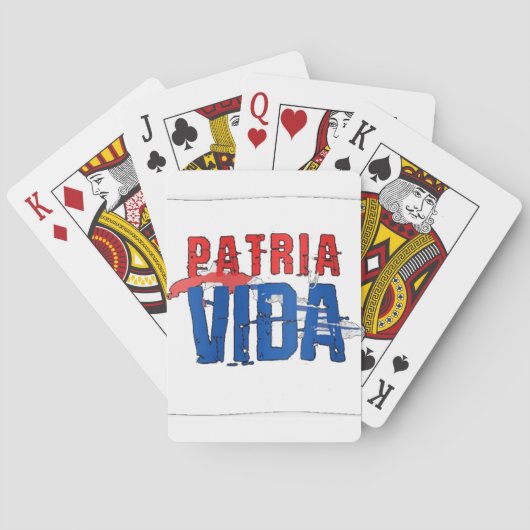 Jeu De Cartes Juego de cartas Patria y vida (dos)