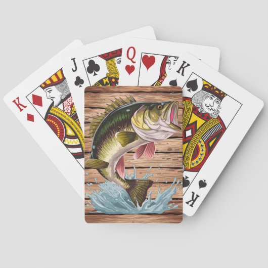 Jeu De Cartes Jumping Bass Gone Fishing (dos)
