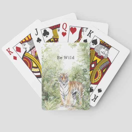 Jeu De Cartes Jungle Tiger (dos)