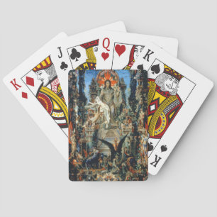 Jeu De Cartes Jupiter et Semele, 1894-1895 (huile sur toile)