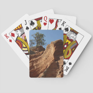 Jeu De Cartes Jusqu'à Angels Landing dans le parc national de Zi