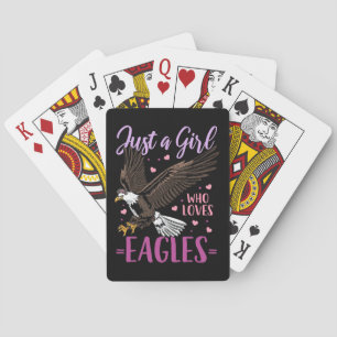 Jeu De Cartes Just Girl Who Loves Eagles