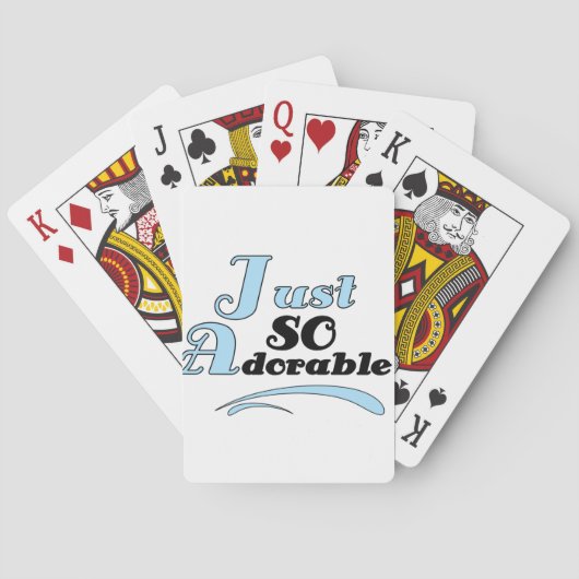 Jeu De Cartes Juste si adorable (dos)