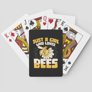 Jeu De Cartes Juste une fille qui aime les abeilles