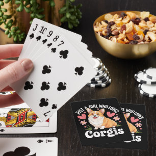 Jeu De Cartes Juste une fille qui aime les Corgis