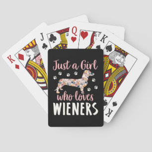 Jeu De Cartes Juste une fille qui aime les Wieners
