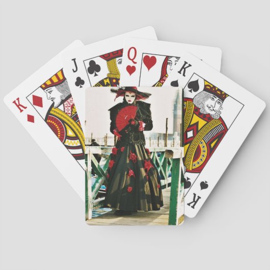 Jeu De Cartes Kabuki Geisha Design (dos)