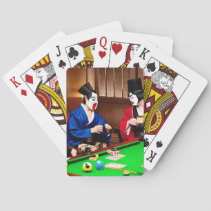 Jeu De Cartes Kabuki Poker Visage Jouer Cartes