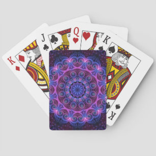 Jeu De Cartes Kaleidoscope Apophyse Coeurs Mandala