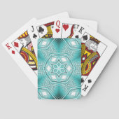 Jeu De Cartes Kaleidoscope arctique (dos)