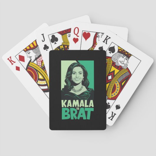 Jeu De Cartes Kamala est un sarcastique amusant (dos)