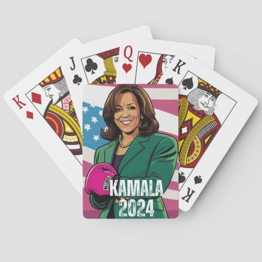 JEU DE CARTES KAMALA HARRIS 2024 (dos)