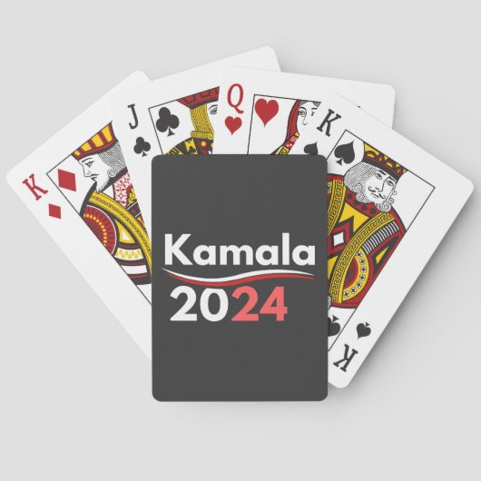 Jeu De Cartes kamala harris, kamala harris, kamala harris 2024 (dos)