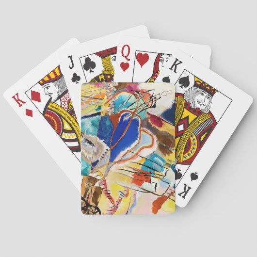 Jeu De Cartes Kandinsky Composition Peinture Abstraite (dos)