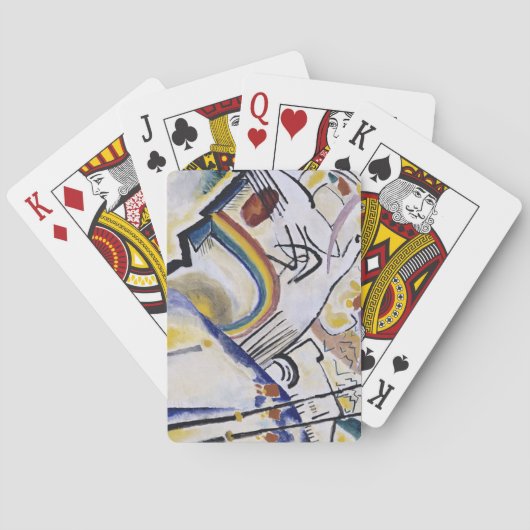 Jeu De Cartes Kandinsky Expressionniste Absract Peinture Cosaque (dos)