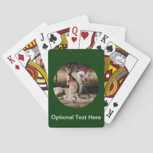 Jeu De Cartes Kangourous de Noël à la australienne
