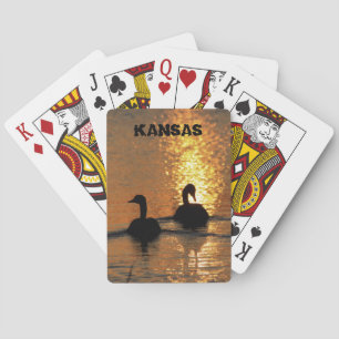 Jeu De Cartes Kansas Cana Oie Couché de soleil