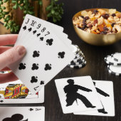 Jeu De Cartes Karate Silhouette Stance (In Situ)