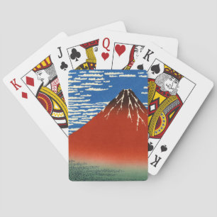 Jeu De Cartes Katsushika Hokusai - Vent Fin, Matin Clair