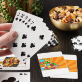 Jeu De Cartes Kawaii Doodles d'été Soleil Plage et Tropical (In Situ)