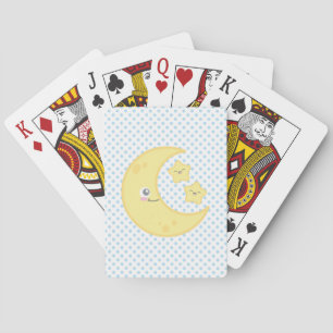 Jeu De Cartes Kawaii Moon et Stars Jouer des cartes