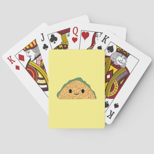 Jeu De Cartes Kawaii Taco (dos)