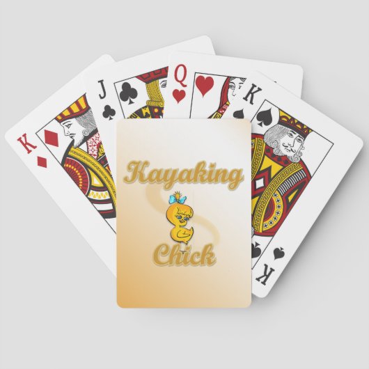 Jeu De Cartes Kayak Chick (dos)