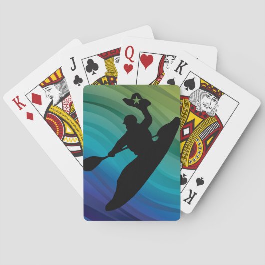 Jeu De Cartes Kayak de rodéo (dos)