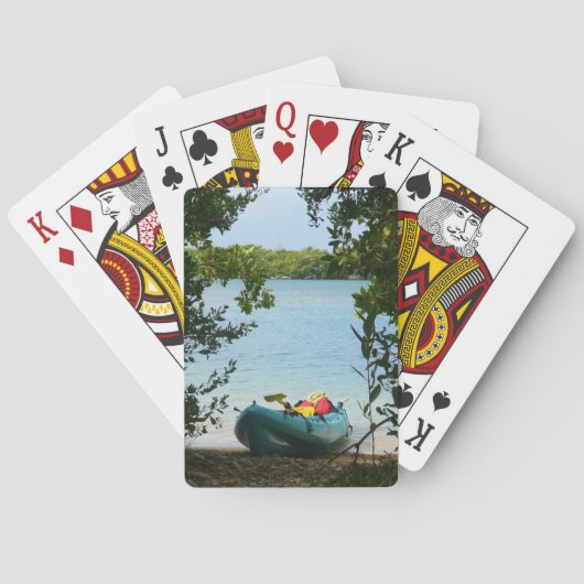 Jeu De Cartes Kayaking aux îles Virgin (dos)