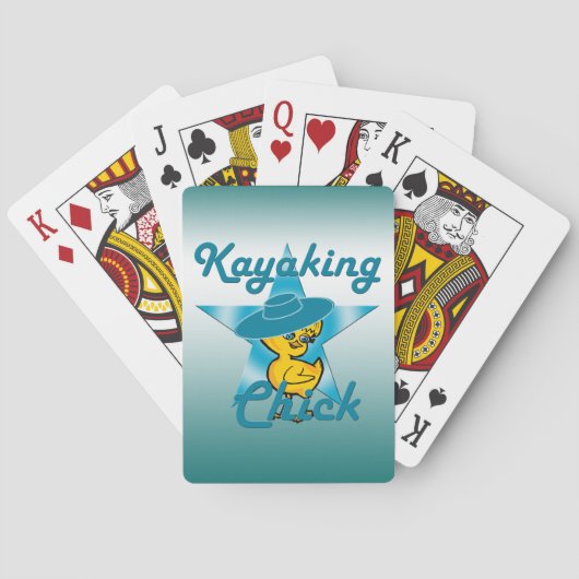 Jeu De Cartes Kayaking Chick #7 (dos)