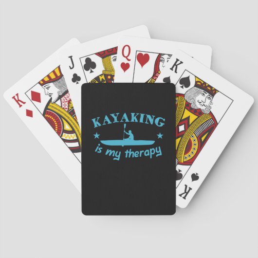 Jeu De Cartes Kayaking Is My Therapy (dos)